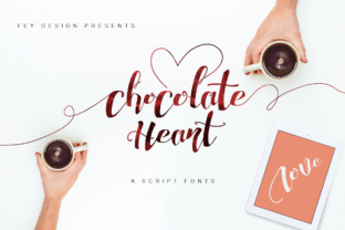 Chocolate Heart Font Review
