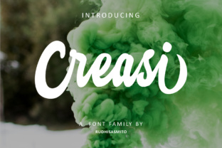 Creasi: A Modern Calligraphy Font for Web Design