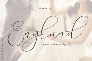 England: A Handwritten Font for Elegant Design