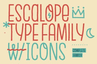 Escalope: A Playful Font for Creative Makers