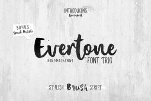 Evertone: A Handlettered Font for Web Design