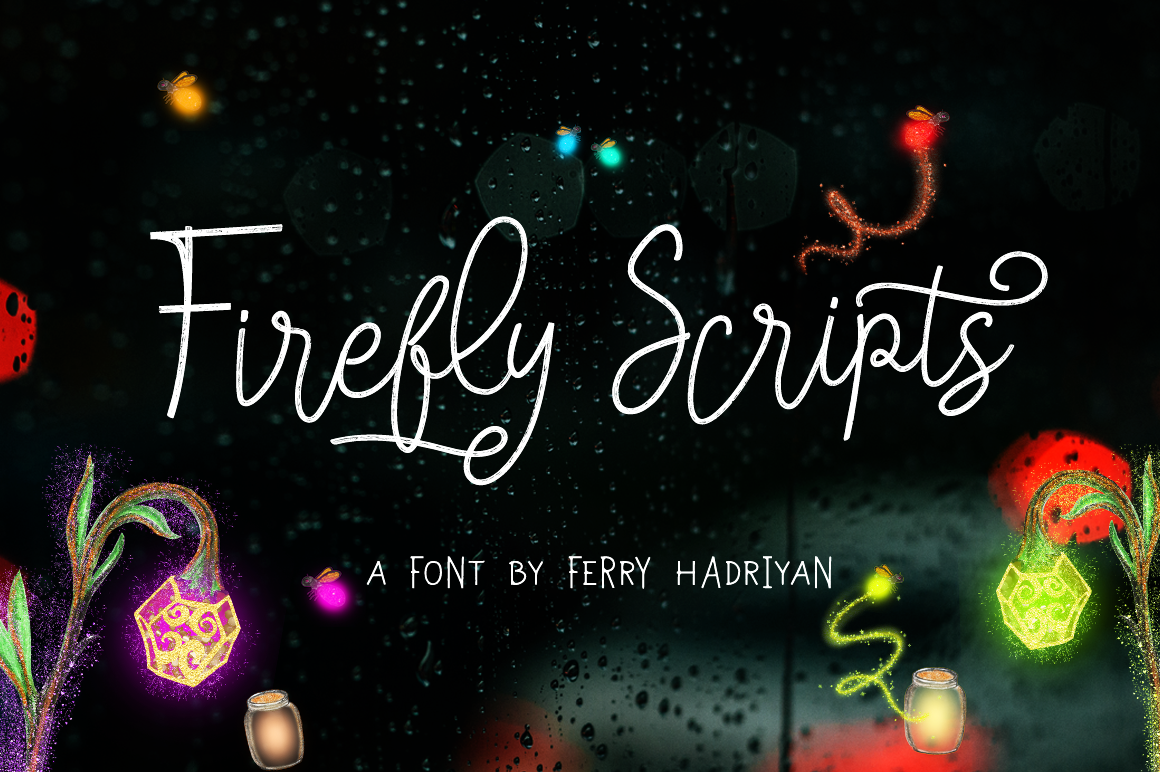 Firefly: A Handwritten Font for Web Design