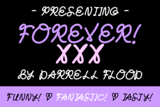 Forever Font: A Curly Typeface for Creative Campaigns