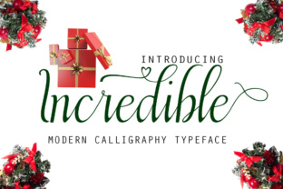 Incredible Font: Modern Handwritten Style