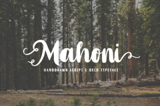 Mahoni: A Handwritten Font for Elegant Branding