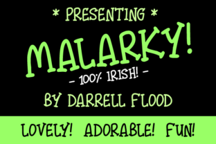 Malarky: A Playful Font for Web Design