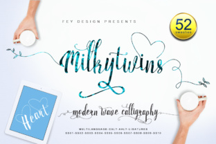 Milkytwins: A Stylish Script Font