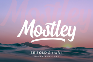 Mostley: A Font for Business Branding