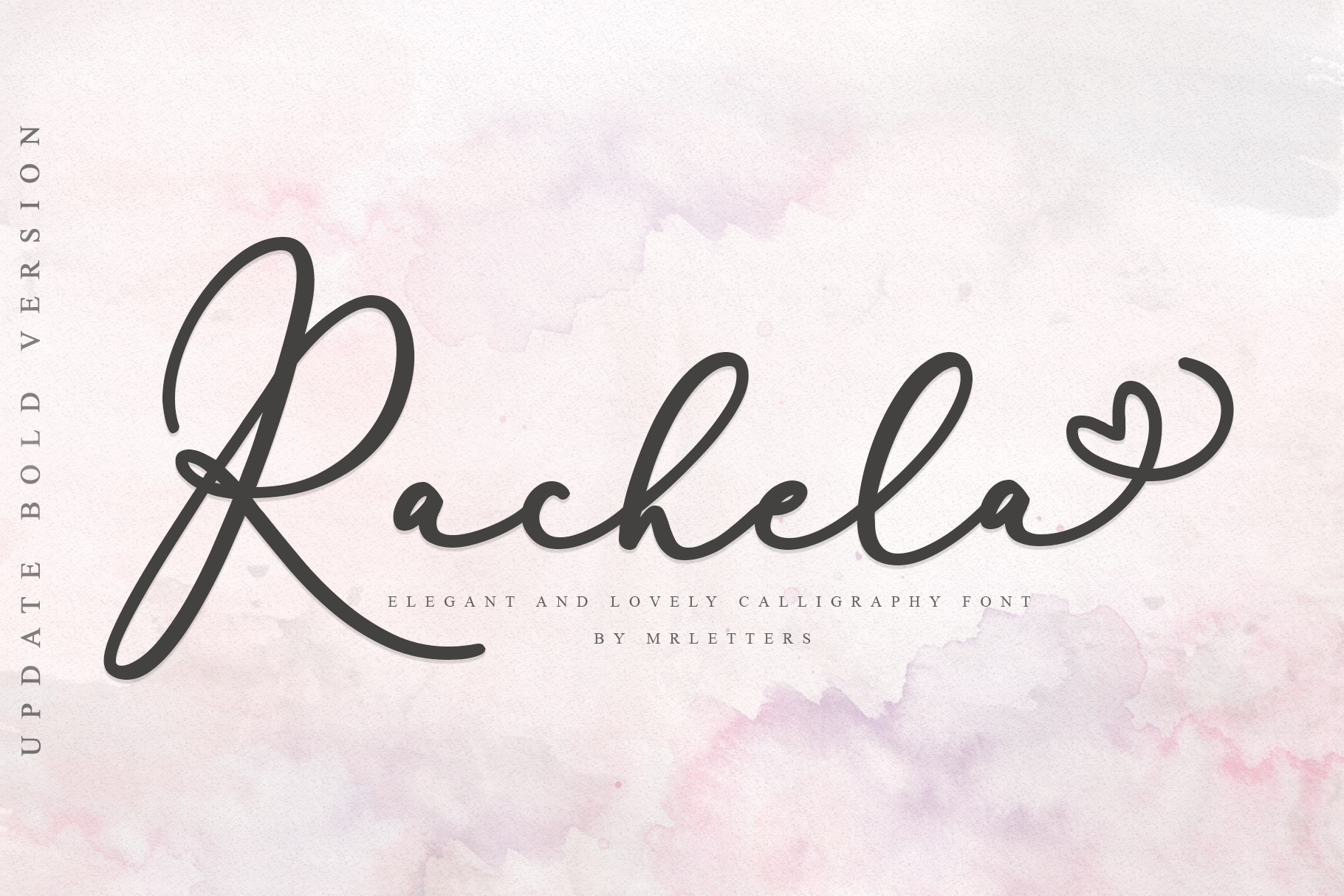 Rachela: A Bold Script Font for Web Design