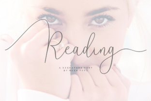 Reading: A Beautiful Script Font