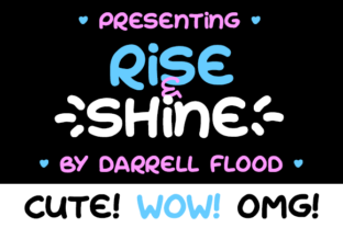 Rise Shine Font for Web Design