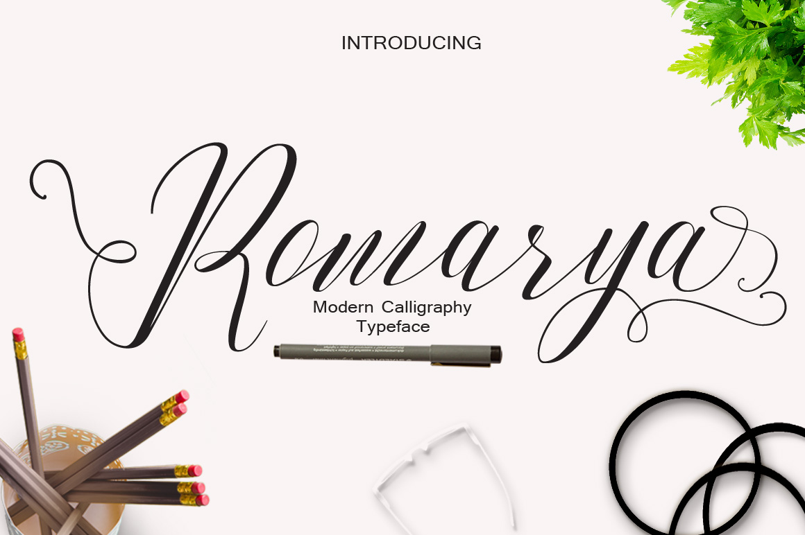 Romarya: A Stylish Script Font