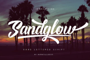 Sandglow: A Beautiful Script Typeface