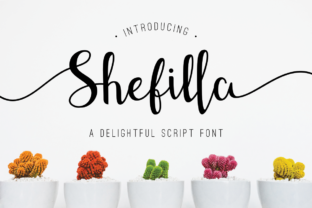 Shefilla: A Elegant Script for Branding