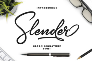 Slender: A Script Font for Modern Campaigns