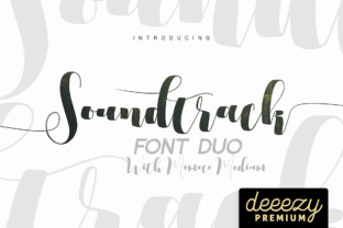 Soundtrack Font Duo: A Stylish Typeface for Creative Projects