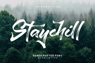 Staychill Font: Rustic Script for Creative Makers