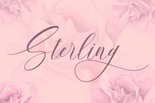 Sterling: A Stylish Script Font for Web Design
