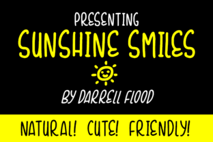 Sunshine Smiles Font Review