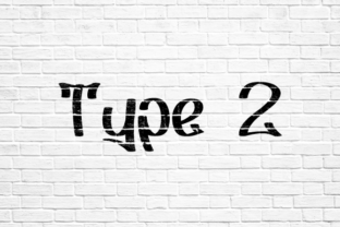 Type 2 Font: Urban Style for Web Design