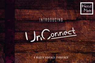 UnConnect: A Rustic Font for Web Design