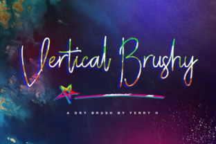 Vertical Brushy Font Review
